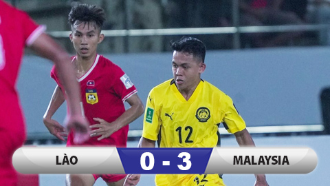 Kết quả Lào 0-3 Malaysia: Khách trút giận 